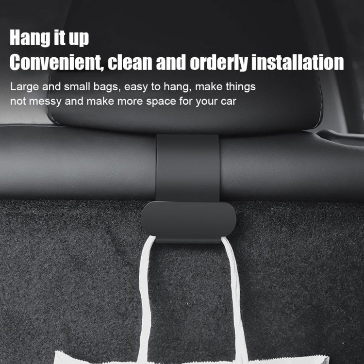 For Tesla Model Y 1pair Rear Trunk Hook Bag Umbrella Hanger