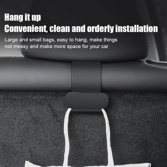 For Tesla Model Y 1pair Rear Trunk Hook Bag Umbrella Hanger