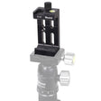 XILETU XJ-8 Aluminum Alloy Camera Head Tripod Mobile Phone Clip(Black) - Other Accessories by XILETU | Online Shopping South Africa | PMC TechLife | Buy Now Pay Later Mobicred