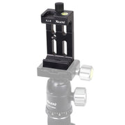 XILETU XJ-8 Aluminum Alloy Camera Head Tripod Mobile Phone Clip(Black)
