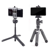 XILETU XJ-8 Aluminum Alloy Camera Head Tripod Mobile Phone Clip(Red)