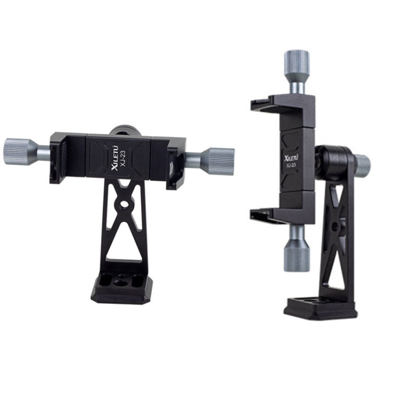 XILETU Metal Swivel Cold Shoe Mobile Phone Clip Photography Fixed Tripod