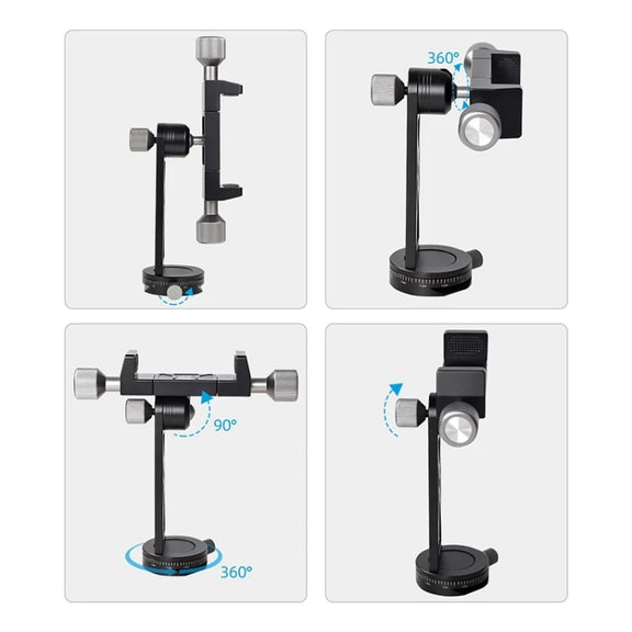 Cimapro Rotating Mobile Phone Clip Live Tripod Photography Stand(CP-5)