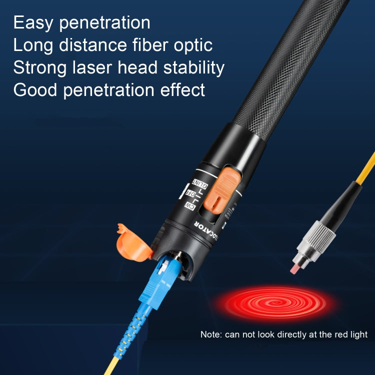 30MW Fiber Red Light Test Pen Red Light Sources Through Optical Pen Optical Fiber Detection