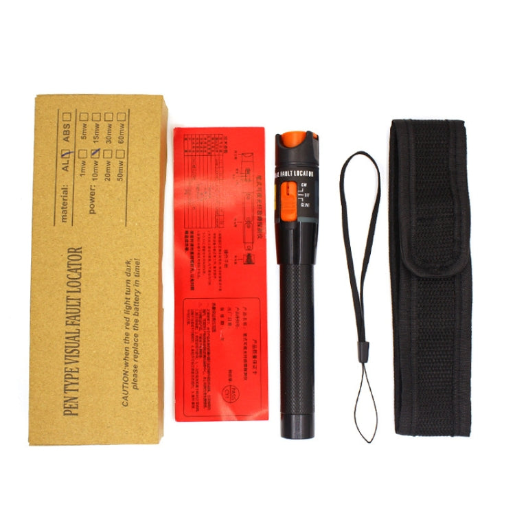 50MW Fiber Red Light Test Pen Red Light Sources Through Optical Pen Optical Fiber Detection