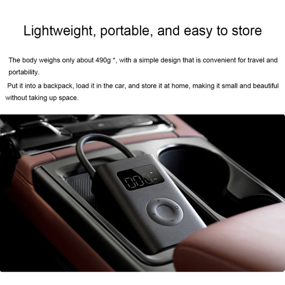 Xiaomi Mijia Portable Universal Car Air Pump Bicycle Tire Pump Electric Air Compressor(Air Pump 2)