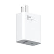 Original Xiaomi 35W USB-C+USB-A Fast Charge Portable Dual Port Charger(1C+1A), US Plug(White) - free shipping - PMC TechLife - Order now!