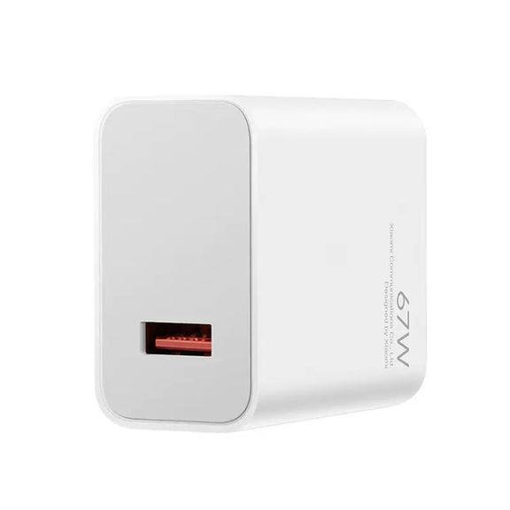 Original Xiaomi MDY-12-EF USB Mobile Phone Fast Charger Smart Fully Compatible Flash Charger, US Plug(67W)