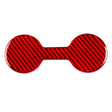 For Chevrolet Malibu 2016-2024 Left-hand Drive Coaster Decorative Sticker(Red) - Car Interior Mouldings by PMc TechLife | Online Shopping South Africa | PMc TechLife | Buy Now Pay Later Mobicred