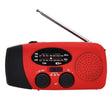 HanRongda HRD-902 Disaster Prevention and Emergency Solar Charging Lighting Mobile Portable Radio(Red) - Radio Player by HanRongda | Online Shopping South Africa | PMC TechLife | Buy Now Pay Later Mobicred