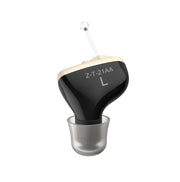 AN127 Invisible In-Ear Hearing Aid Sound Amplifier For The Elderly And Hearing Impaired(Black Left Ear)