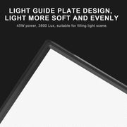 Pixel P50 Dual Color Temperature Flat Panel Fill Light 45W Soft Outdoor Shooting Fill Light For Straight Photography(Lamp+AU Plug Adapter)