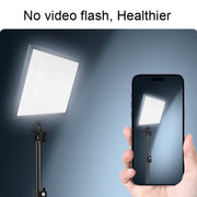 Pixel P50 Dual Color Temperature Flat Panel Fill Light 45W Soft Outdoor Shooting Fill Light For Straight Photography(Lamp+UK Plug Adapter)