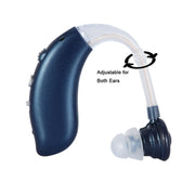USB Charging Earhook Noise Reduction Hearing Aid Sound Amplifier(Black)