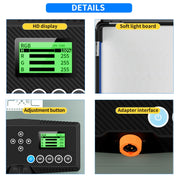 Pixel P80 60W 2600-10000K 542 LEDs Photography Fill Light Support Mobile APP Remote Control,EU Plug
