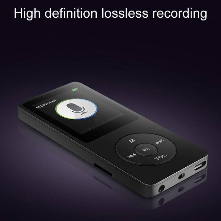 Bluetooth MP3/MP4 Student Walkman Music Player E-Book Playback With 16GB Memory Card