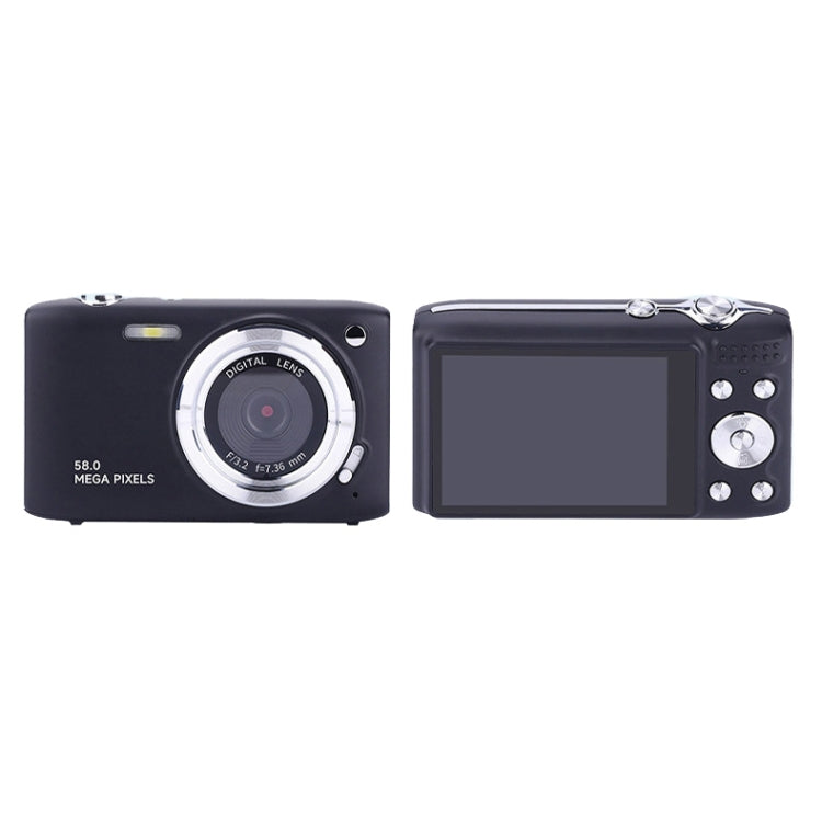 2.88 Inch IPS Screen HD Digital Camera 16X Zoom Portable CCD Camera(Champagne Gold)