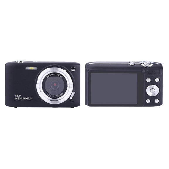 2.88 Inch IPS Screen HD Digital Camera 16X Zoom Portable CCD Camera(Champagne Gold)