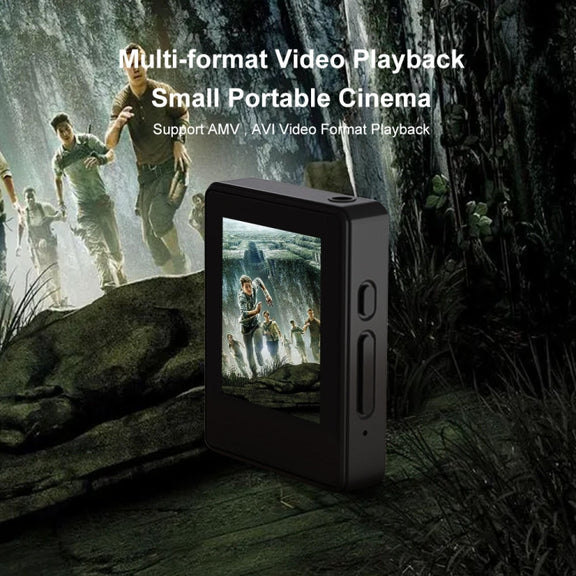 MP3 Music Player Bluetooth 5.0 Ebook Recorder MP4 Walkman 64GB(Black)