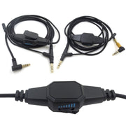 2m For Boom Microphone V-MODA Computer Gaming Headphone Cable(Gold Plug)