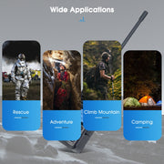 RETEVIS RA89 UV Dual-segment IP68 Water-resistant Dual-guard Dual-standby Walkie Talkie(US Frequency 144-148/420-450MHz)