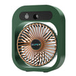 USB Charging Humidification Air Conditioner Fan Nano Spray Desktop Portable Cooling Fan(Green) - Electric Fans by PMC TechLife | Online Shopping South Africa | PMC TechLife | Buy Now Pay Later Mobicred
