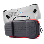 For ASUS ROG Ally Game Console Portable PU Water-resistant Storage Box(Red)