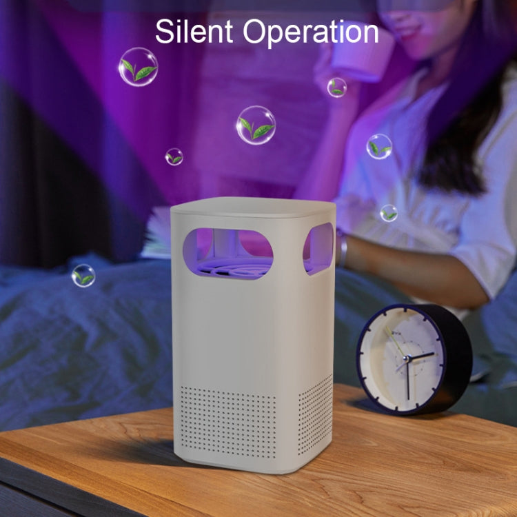 USB Plug-in Home Bedroom Deodorizer Desktop Car Negative Ion Air Purifier(Square)
