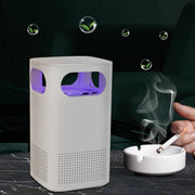 USB Plug-in Home Bedroom Deodorizer Desktop Car Negative Ion Air Purifier(Square)