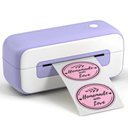 Phomemo PM246S Address Label Printer Thermal Paper Express E-Manifest Printer, Size: EU(Purple)