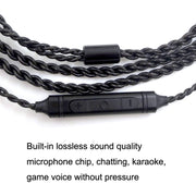 For IM Interface Headphone Cable With Microphone Upgrade Cable