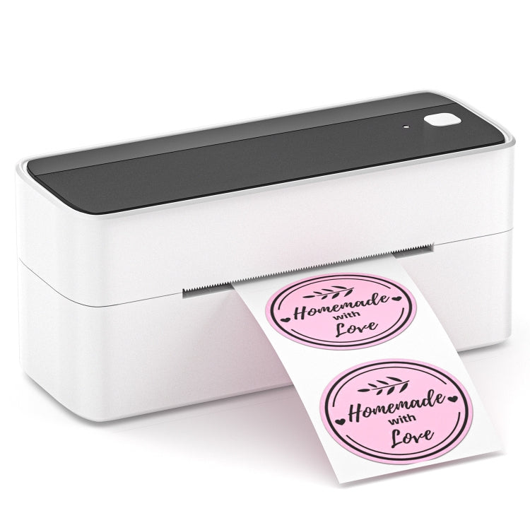 Phomemo PM241-BT Bluetooth Address Label Printer Thermal Shipping Package Label Maker, Size: US(Black White)