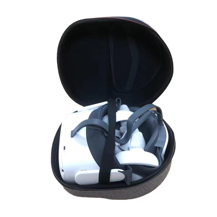 For Meta Quest 1 / 2 Storage Package VR Integrated Glasses Bag Anti-Pressure Dustproof Case(Small Black)