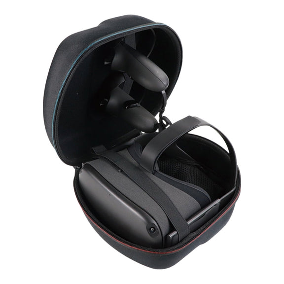 For Meta Quest 1 / 2 Storage Package VR Integrated Glasses Bag Anti-Pressure Dustproof Case(Small Black)