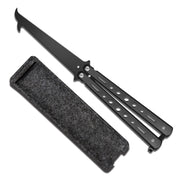 Folding Stone Clearing Hook Safety Hammer Portable Car Tire Cleaning Tool Set(Black)