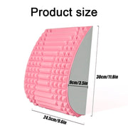 Lumbar Relaxing Massager Spinal Corrective Stretch Exercise Aid, Specification: Color Matching (Pink)