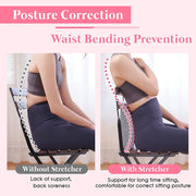 Lumbar Relaxing Massager Spinal Corrective Stretch Exercise Aid, Specification: Color Matching (Gray)