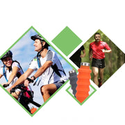 500ml Outdoor Sports Silicone Telescopic Cup Portable Foldable Travel Water Kettle(Black Handle Lid)