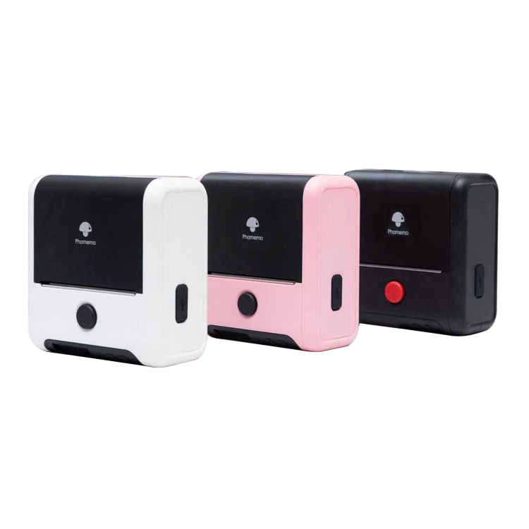 Phomemo M200 QR Code Tag Handheld Portable Bluetooth Thermal Label Printer(Pink)
