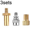 3sets 3 in 1 SV/AV/DV Bicycle Valve Adapter Set Bike Ball Pump Accessories - Tire Valve Caps by PMc TechLife | Online Shopping South Africa | PMc TechLife | Buy Now Pay Later Mobicred