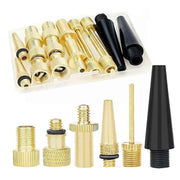 16 in 1 Type 2 SV/AV/DV Bicycle Valve Adapter Set Bike Ball Pump Accessories