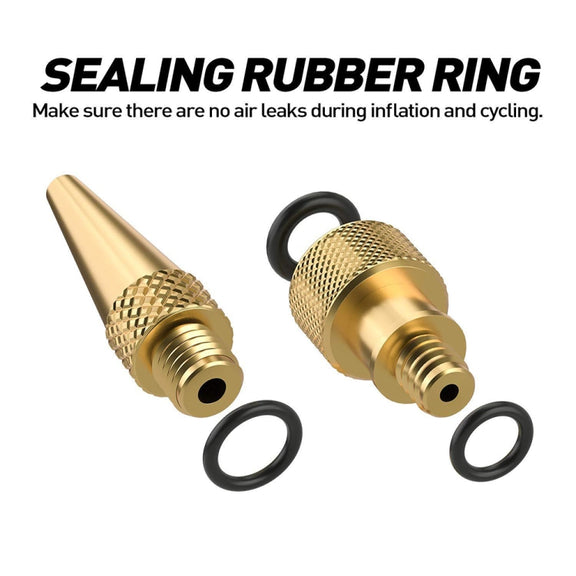 16 in 1 Type 2 SV/AV/DV Bicycle Valve Adapter Set Bike Ball Pump Accessories