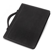 HUMERPAUL Tablet Protective Leather Case Handbag Business Leather Computer Bag(Black)