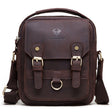 HUMERPAUL Men Shoulder Bag Retro Leather Crossbody Bag(Brown) - free shipping - PMC TechLife - Order now!