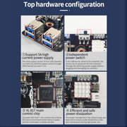 Yahboom USB3.0 HUB Expansion Board ROS Robot Expansion Dock(6000301226)