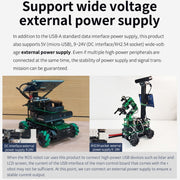 Yahboom USB3.0 HUB Expansion Board ROS Robot Expansion Dock(6000301226)