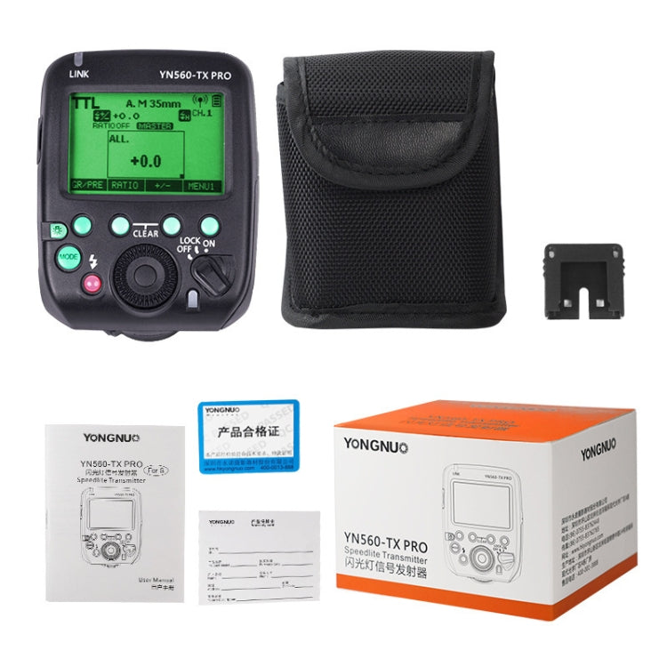 For Sony YONGNUO YN560-TX Pro High-speed Synchronous TTL Trigger Wireless Flash Trigger