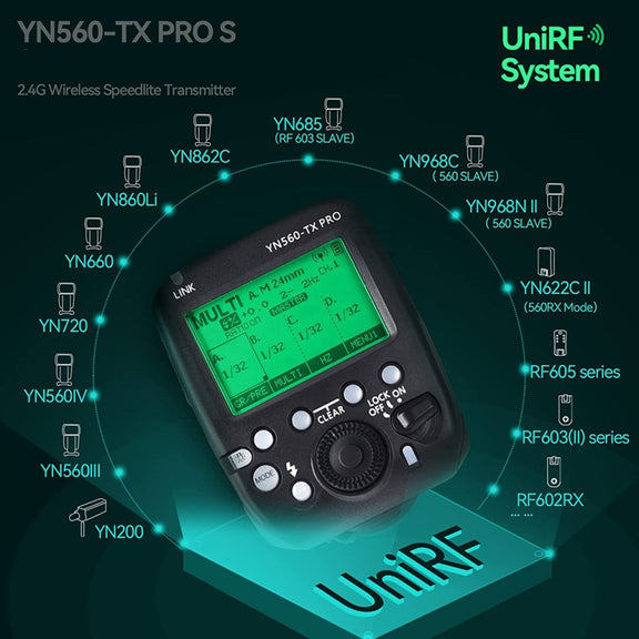 For Nikon YONGNUO YN560-TX Pro High-speed Synchronous TTL Trigger Wireless Flash Trigger