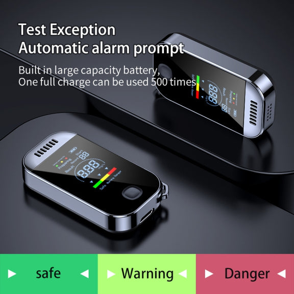 Mini Non-contact High-sensitivity Color Screen Digital Display Alcohol Tester(English)