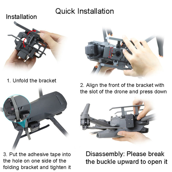 For DJI Mavic 3 Pro / 3 / 3 Classic / 3 Cine Robotic Arm Thrower Aerial Thrower